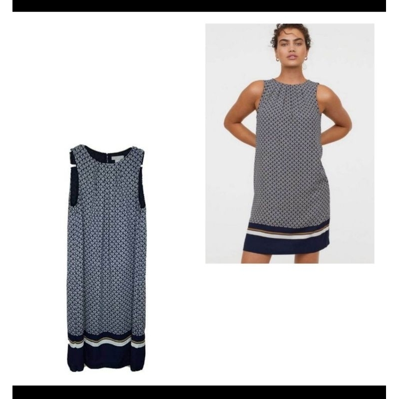 Dress hm Original Ekspor chiffon dress