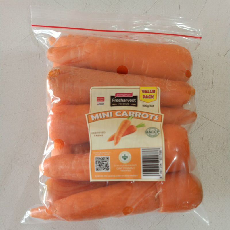 

Fresharvest Mini Carrots Wortel 900 gr