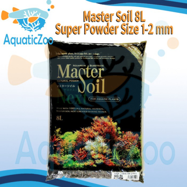 Jual Master Soil 8L Super Powder Aquascape Soil Master Soil Media Tanam Murah