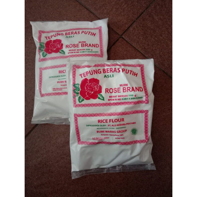 

TEPUNG BERAS ROSE BRAND 500 GRAM