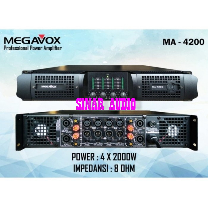 Megavox Ma4200 Original Ma 4200 Amplifier