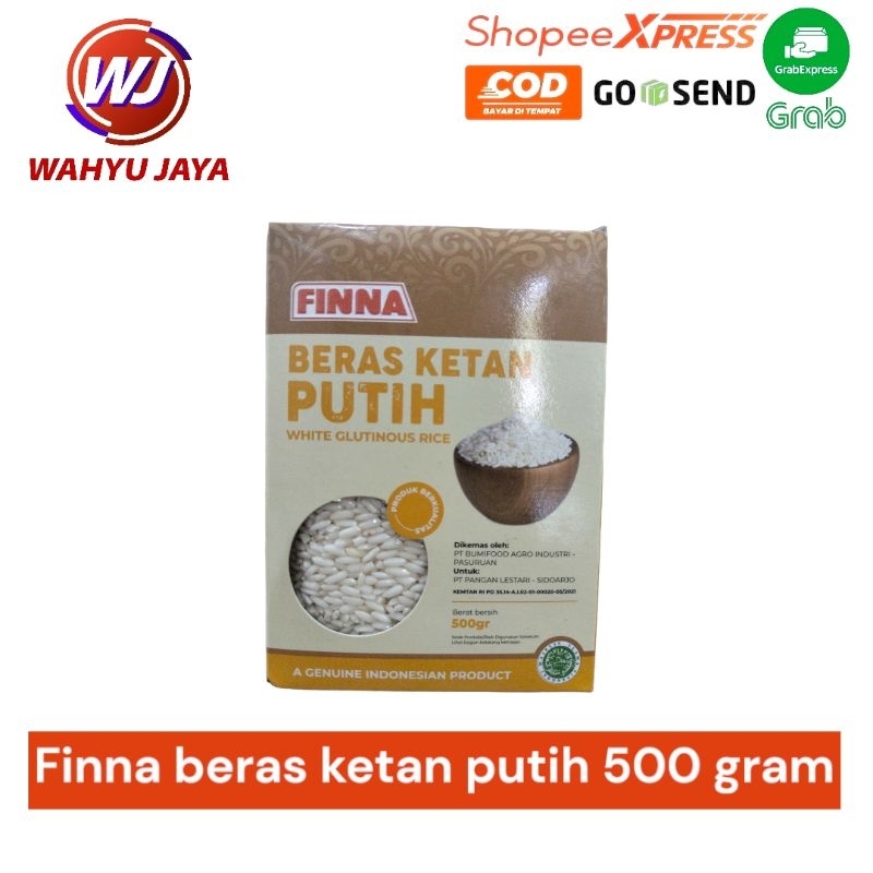 

Finna beras ketan putih 500 gram