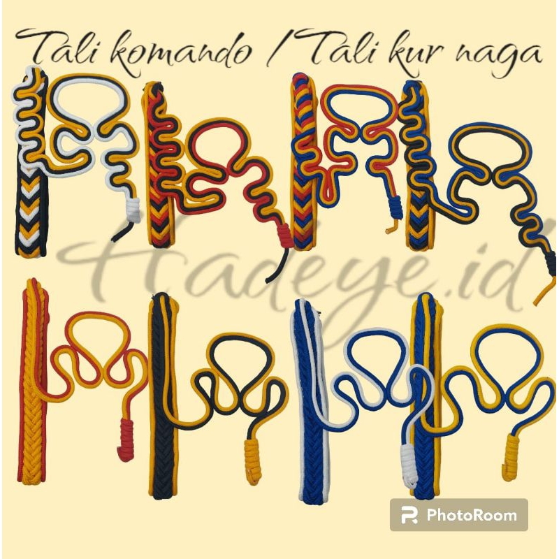 Tali Komando pramuka / Tali kur naga provost / talikur peluit komando taruna pramuka