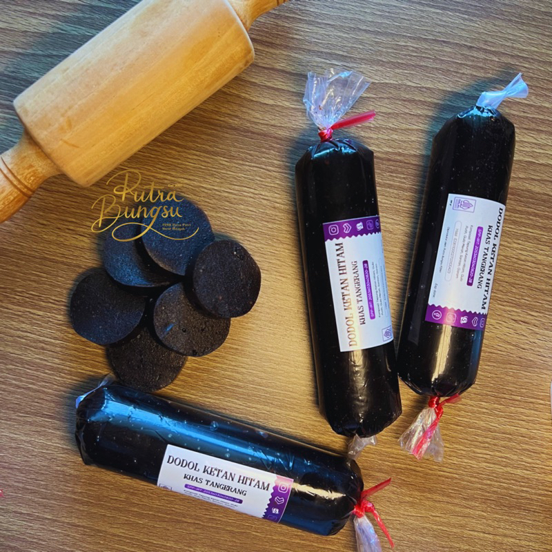 

Dodol Betawi Asli Ketan Hitam Khas Tangerang 200 gr Halal Fresh Enak