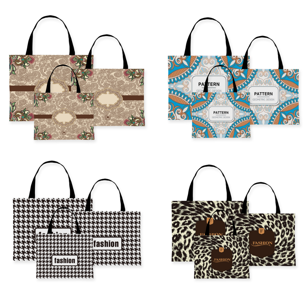 

Tas Belanja Tote Bag Spunbond – Motif Premium Ukuran Kecil, Sedang, Besar