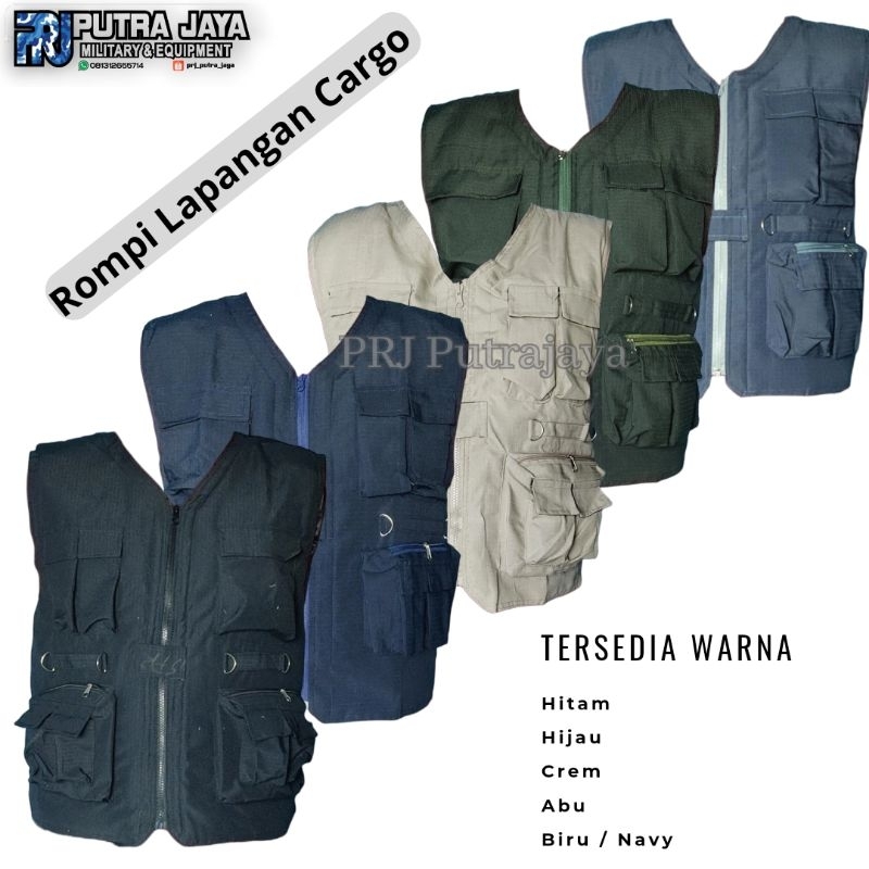 ROMPI CARGO ROMPI LAPANGAN ROMPI VEST CARGO MULTIFUNGSI