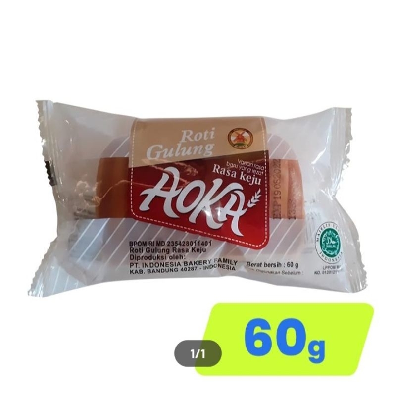 AOKA Roti Gulung 60gr | Roti AOKA | Roti Sandwich