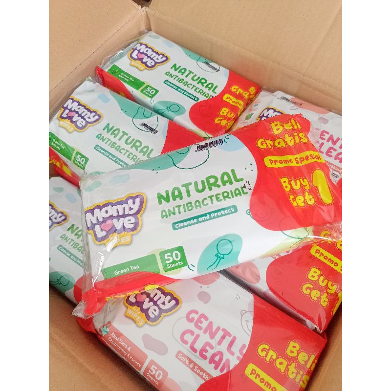 Tisu Basah MamyLove buy1get1