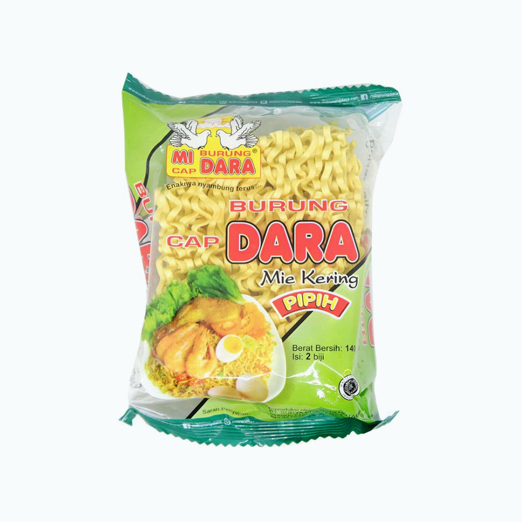 

Mie Cap Burung Dara - Mie Kering Keriting v1