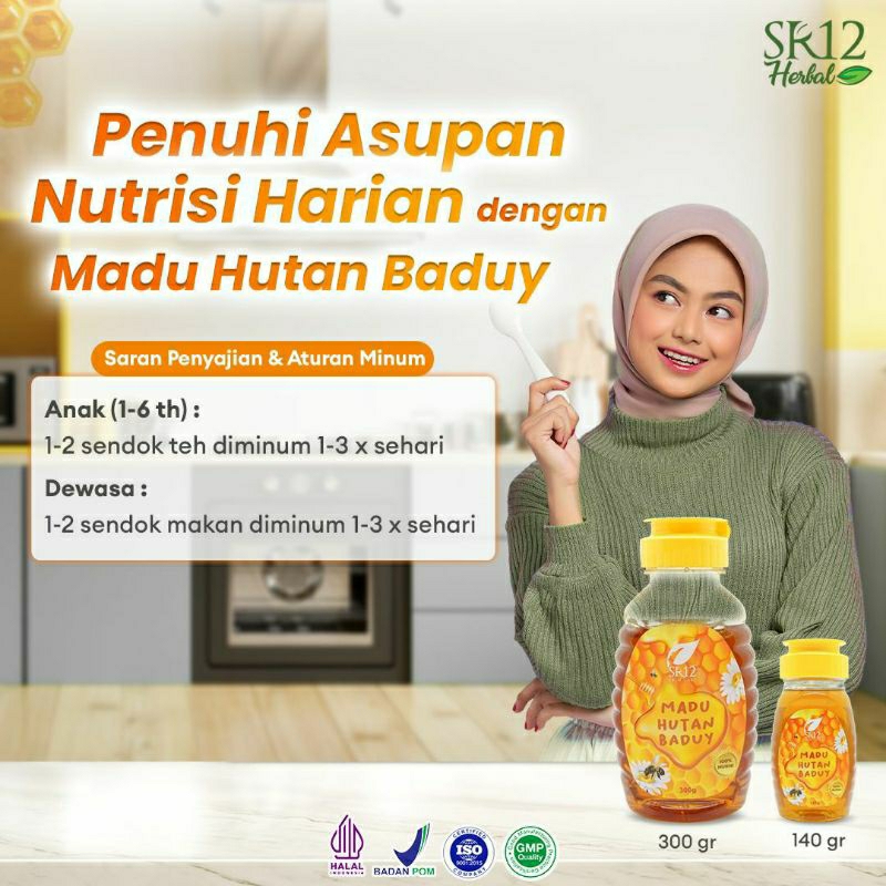 

Madu SR12 Hutan Buduy 140gr