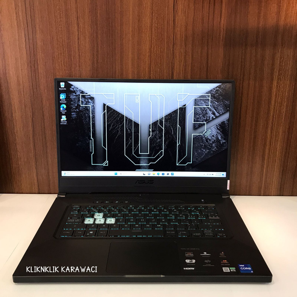 ASUS TUF A15 FA506IC RYZEN 7 5800H 16GB 512GB SSD RTX 3050TI 144HZ WINDOWS 10 HOME