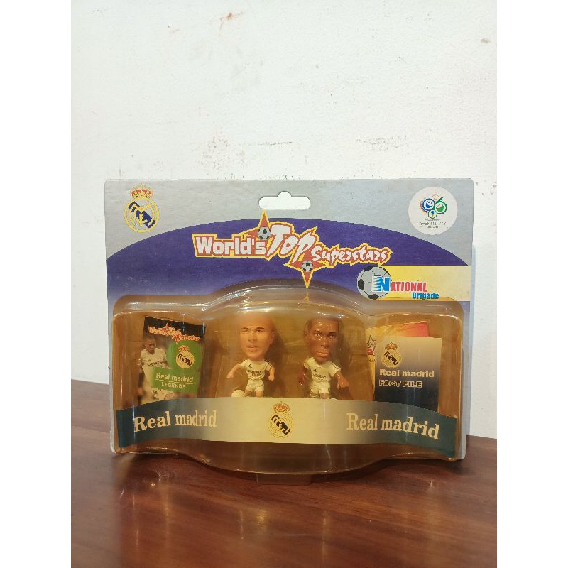 action figure world's top superstar national brigade real madrid fifa world cup germany 2006
