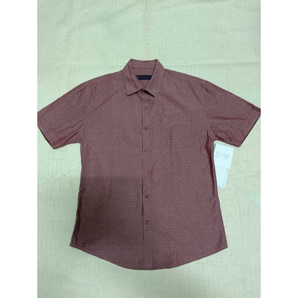 Baju Kemeja Pria Formal Kerja Lengan Pendek The Executive - B138