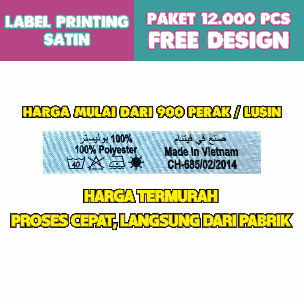 

Label Printing Satin Lokal