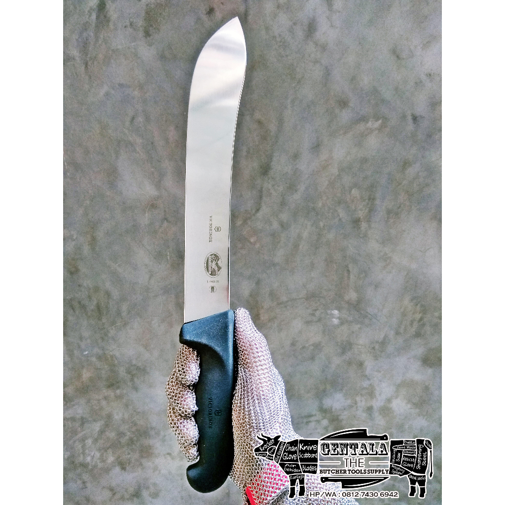 Pisau Victorinox Bullnose 25cm Butcher Knife Fibrox