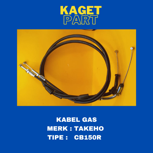 KABEL GAS TAKEHO TIPE CB150R SET A + B (17910-K15-901 /17920-K15-901)