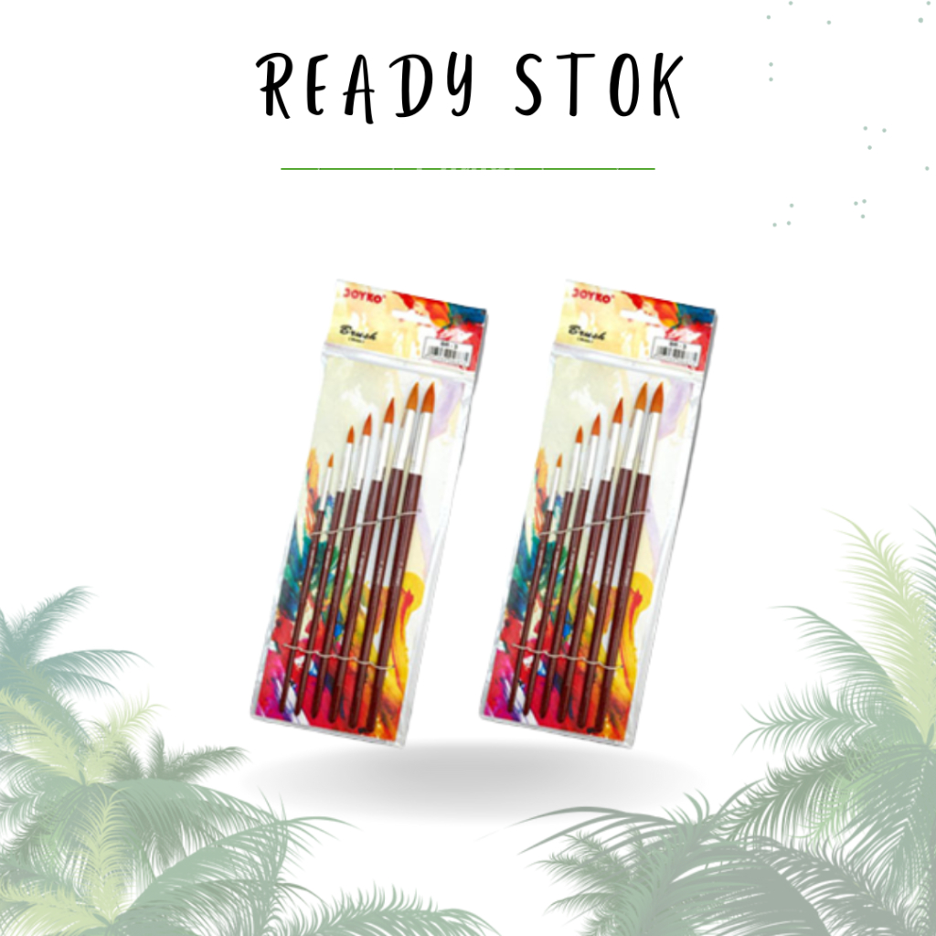 

BRUSH BR - 3 JOYKO / KUAS LUKIS / KUAS LUKIS JOYKO ( SET )