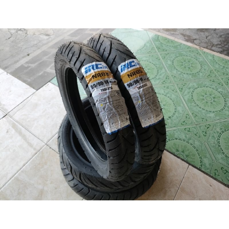 BAN TUBELESS IRC 90/90-14 || BAN BELAKANG VARIO / BEAT / MIO/ SPACY / GENIO