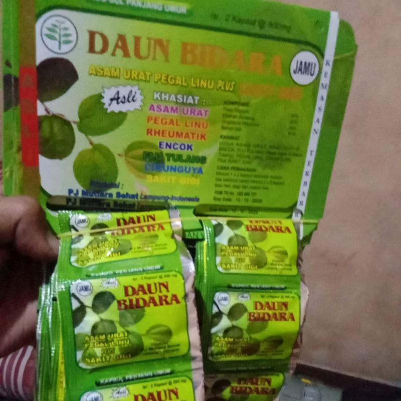 DAUN BIDARA KAPSUL