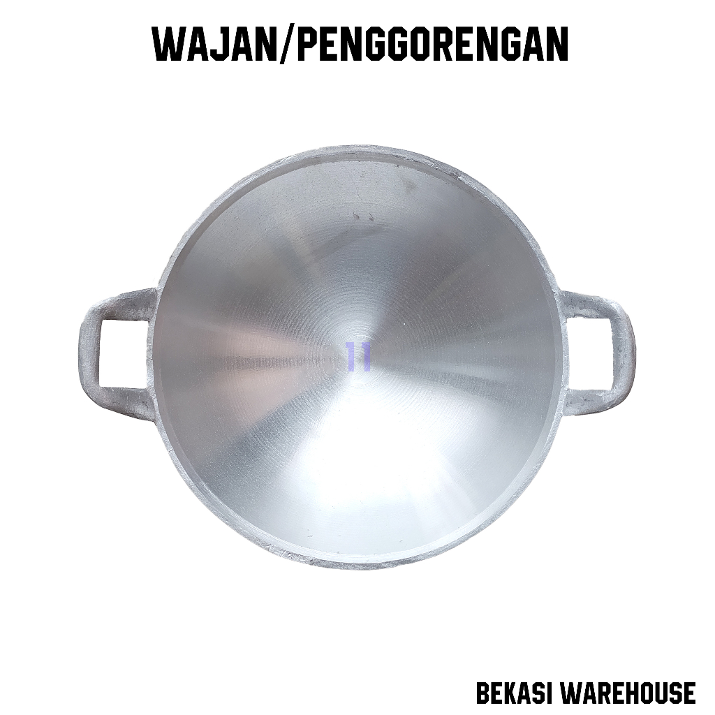 WAJAN PENGGORENGAN ANTI LENGKET BAHAN TEBAL UKURAN BESAR