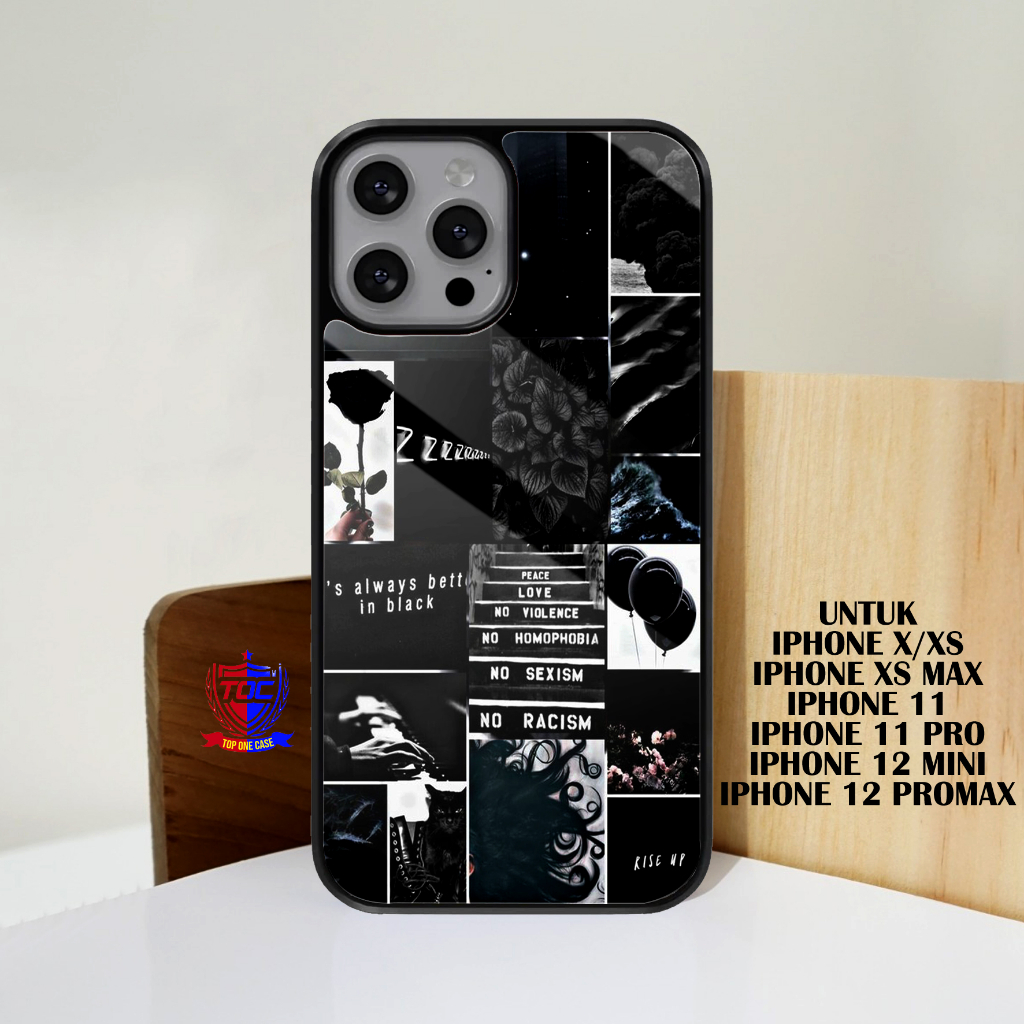 CASE IPHONE X/XS,IP XS MAX,IP 11,IP 11 PRO,IP 12 MINI,IP 12 PROMAX 2023 - Casing Terbaru TOP ONE CAS