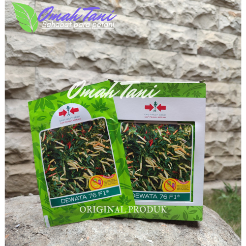 Benih cabe DEWATA 76 F1 2250 butir cabai rawit dewata 76 hibrida panah merah 10 gram
