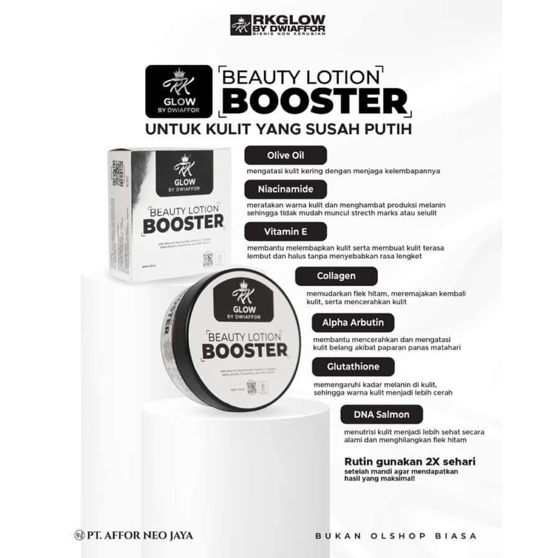 Beauty lotion BOOSTER