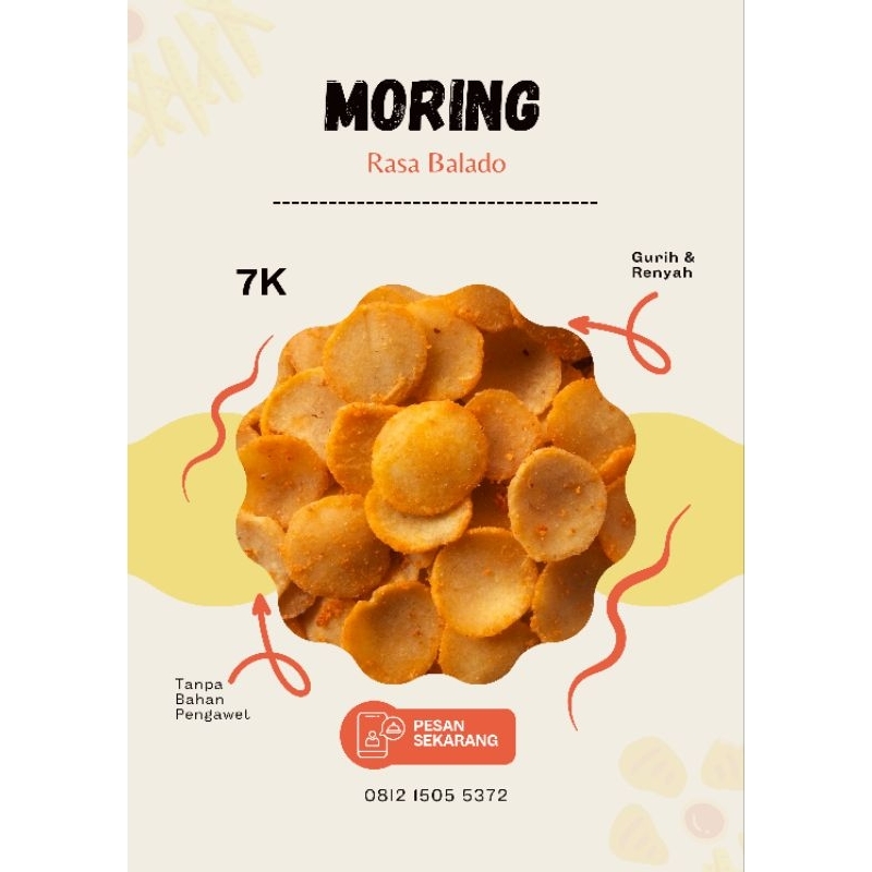 

SNACK-KU / CIMORING / MORING / CIMOL KERING / MORING BALADO