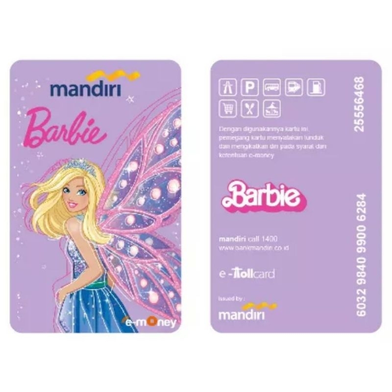 E-Money Mandiri - Barbie(CUSTOM)