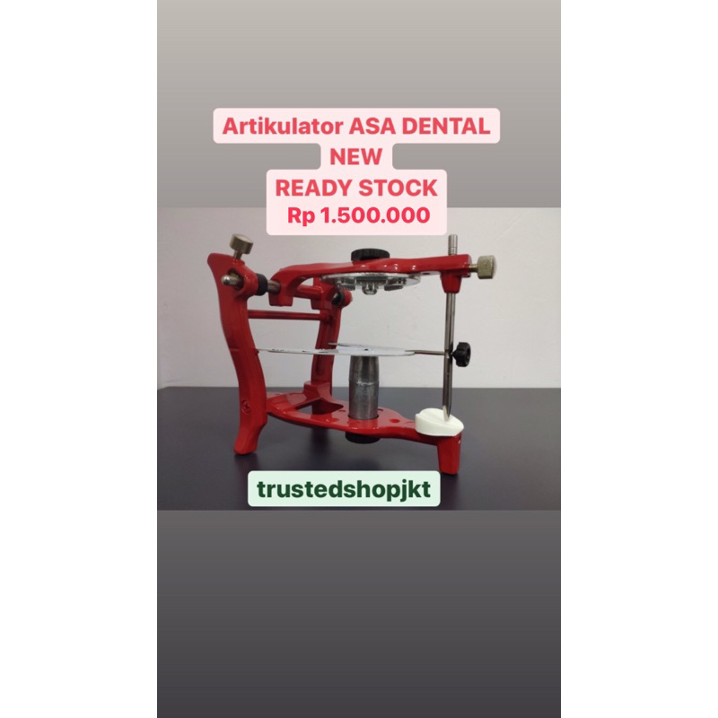 ARTIKULATOR ASA DENTAL / ARTICULATOR bukan medesy / NEW MADE IN ITALY