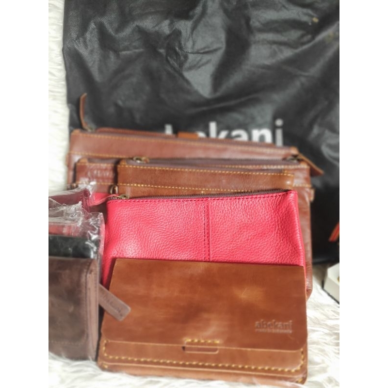 DOMPET/POUCH KULAS, BY ABEKANI ORIGINAL KULIT SAPI.