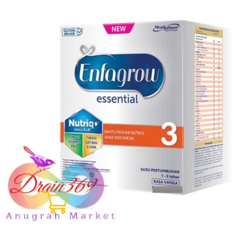 

Enfagrow essential 3 800gr