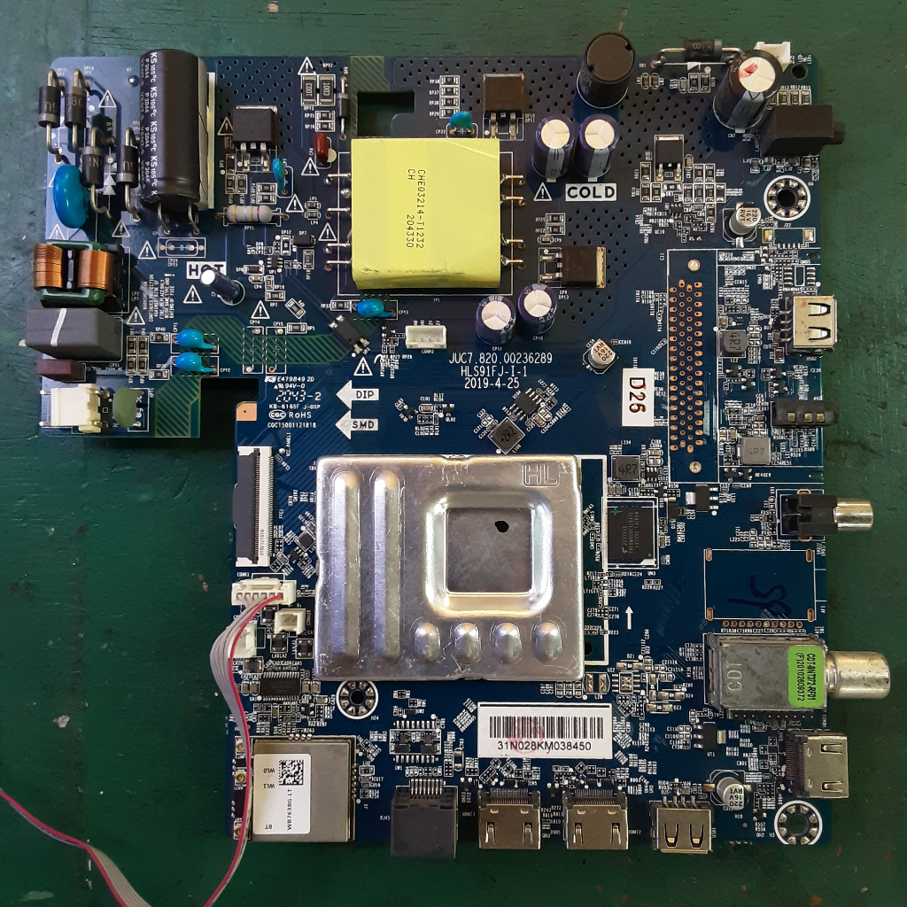 Mainboard smart tv realme 43" Mainbord Tv Realmi Anroid 43"