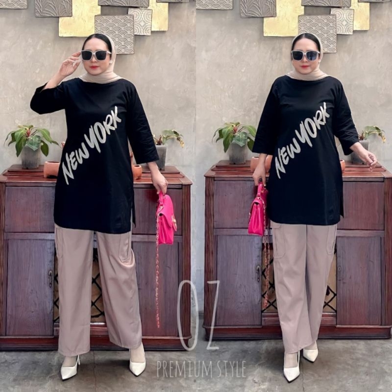 set celana shaqueenara by trq