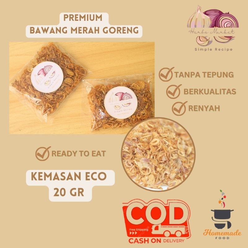 

Premium Bawang Merah Goreng Asli Probolinggo Siap Makan/Bawang Goreng Asli Probolinggo Premium / Premium Fried Shallots Ready To Eat/ Brambang Goreng /Bawang Goreng