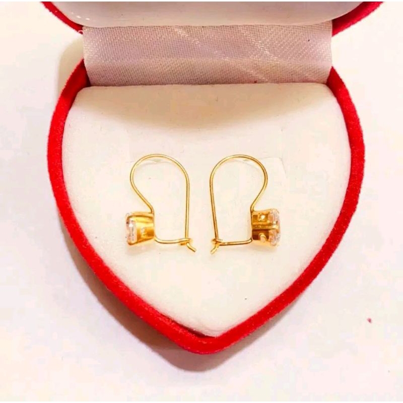 Anting Permata Desi emas Anting Desi Gold