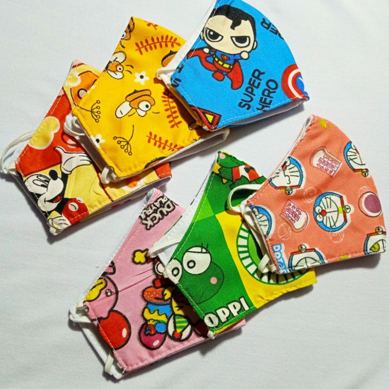 Masker Anak Karakter Masker Anak Sekolah Masker Anak Kain Masker Anak Hijab Masker Anak Kain Karakte