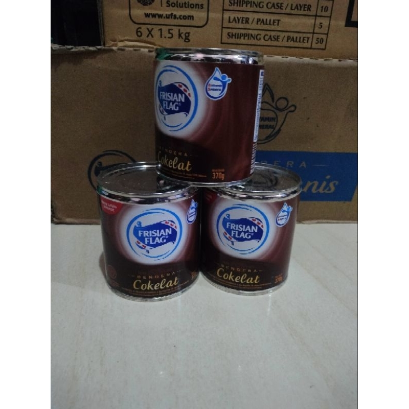 

susu kaleng Frisianflag cokelat