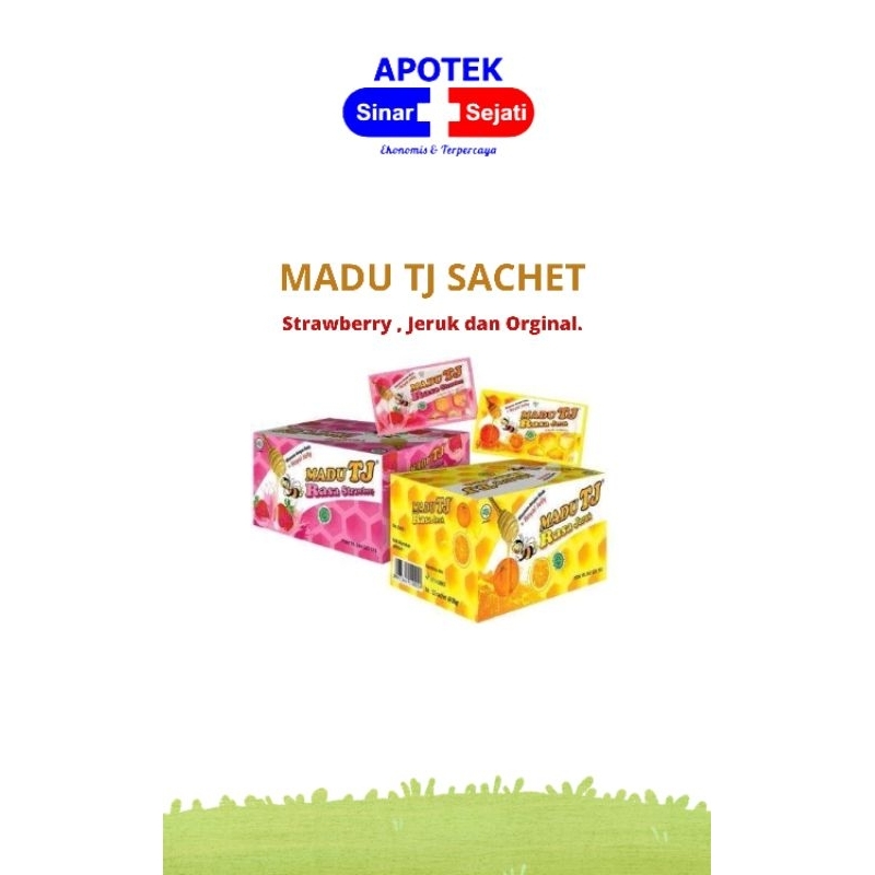 

Madu TJ sachet/ box isi 12 sachet
