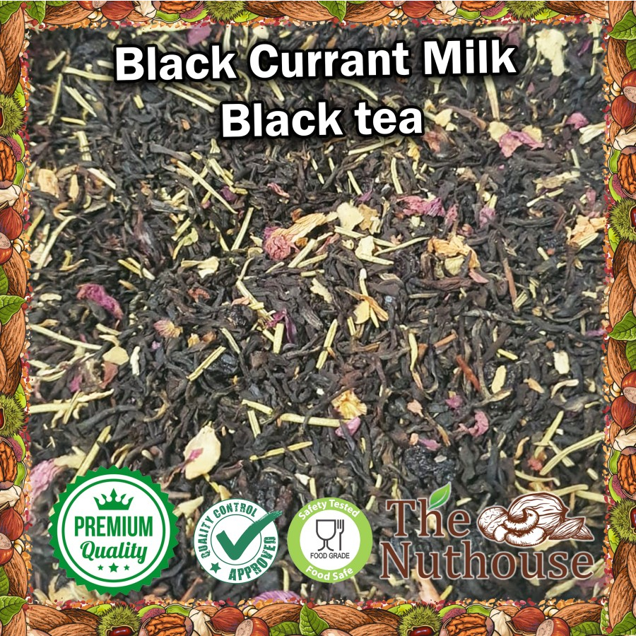 

500gr Blackcurrant Milk Black Tea [Premium Tea Leaves]