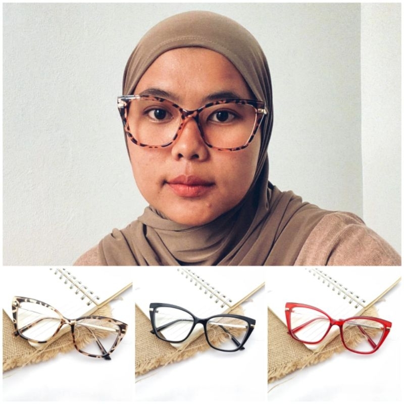 Frame Kacamata wanita Lensa Photocromic Kode [9017]