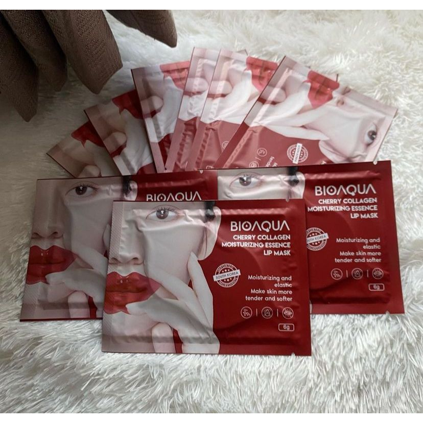 BIOAQUA Masker Bibir Cherry Collagen Lip Mask