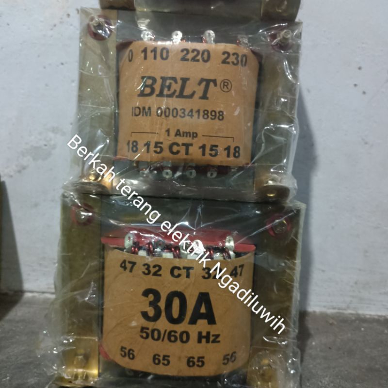 Trafo BELT 30A CT45 CT 65