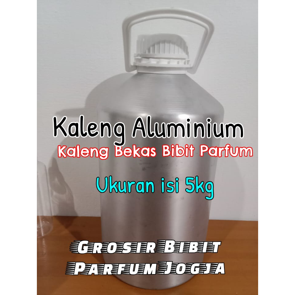 Botol Kaleng Aluminium Bibit Parfum Bekas 5kg