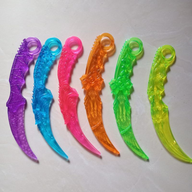 MAINAN KARAMBIT BESAR / MAINAN ANAK SENJATA NARUTO DAN NINJA