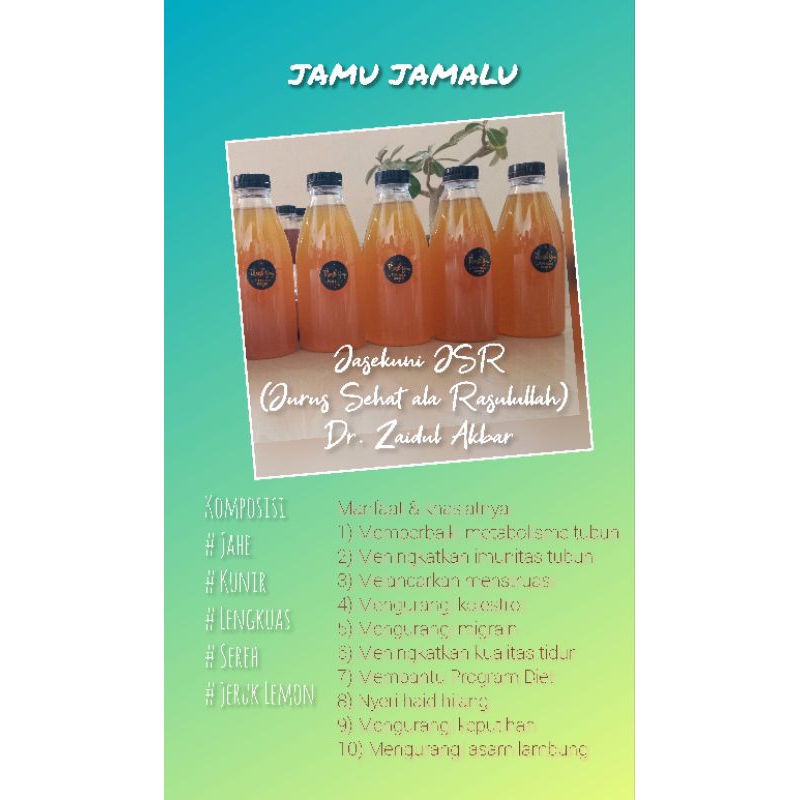 

JAMU JAMALU VARIAN JSR JASEKUNI