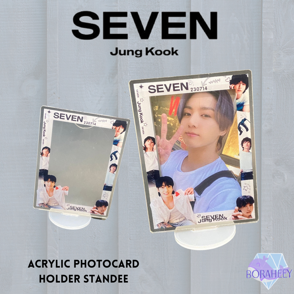 [READY] JUNGKOOK JK ACRYLIC PHOTOCARD HOLDER STANDEE BTS AKRILIK CAHOL