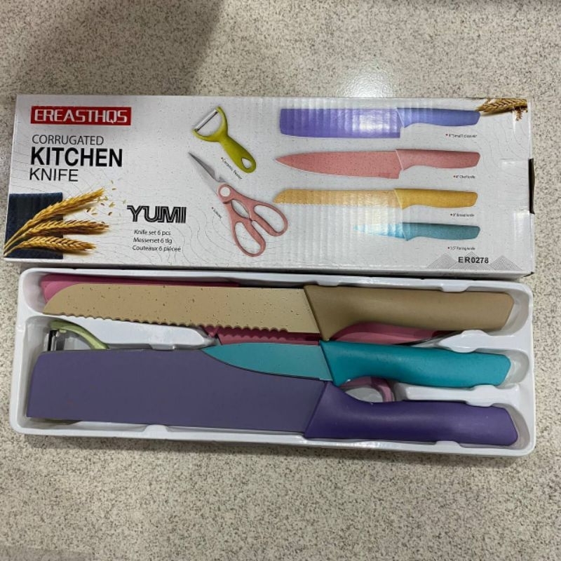 Pisau set jerami sultan || pisau set sultan || yulvishop termurah