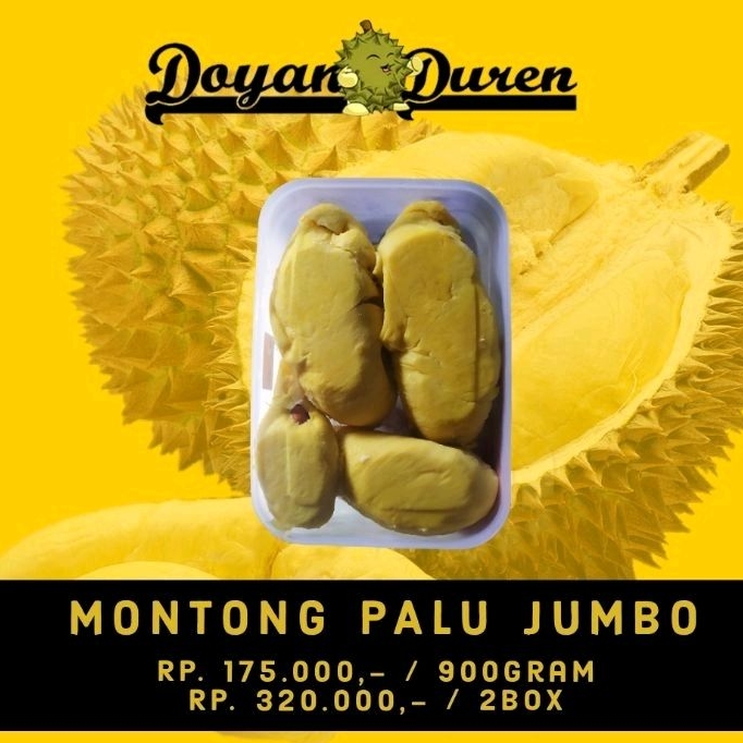 durian montong palu jumbo