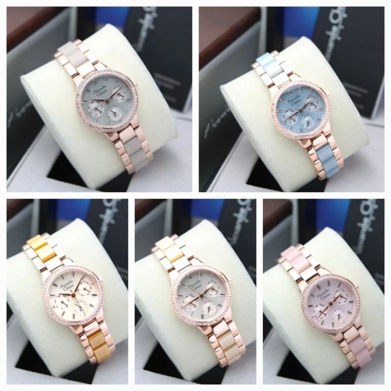 jam tangan wanita alexander cristie ac2938 / ac 2938 / ac2993 / ac 2993 / ac2a41 / ac 2a41 /ac2b01 /